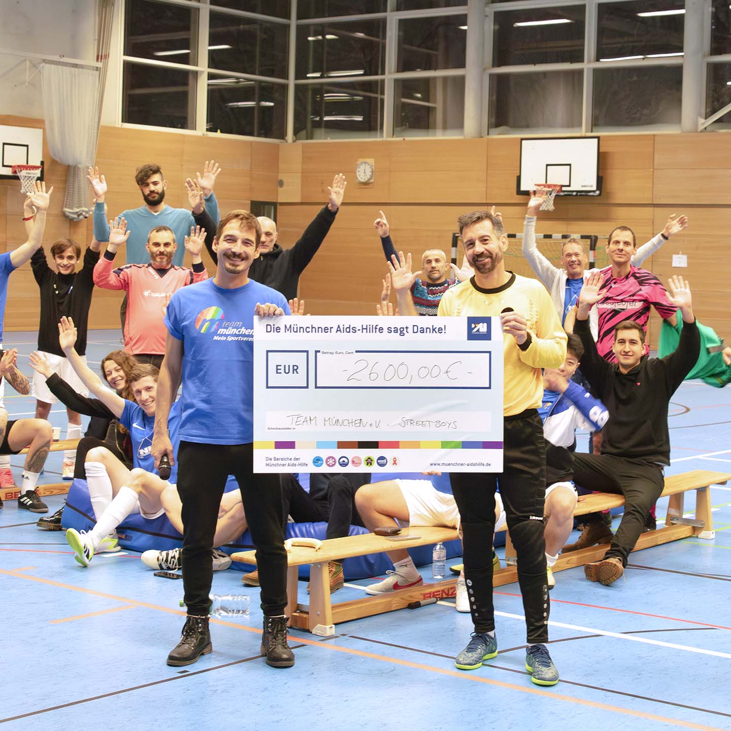 TM Football Competition Aids Charity